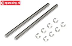 TPS86635 Draagarm stift Ø6-L108 mm HPI-Rovan, 2 st.