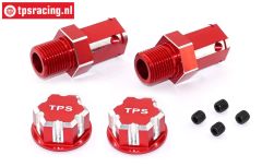 TPS0292/02 Wiel adapter Rood 24 mm, 2 St.