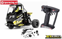 XR83001-04 X-Rider Flamingo Tricycle RTR Zwart, Set