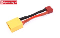 TPS4020 Verloopkabel XT90 male-T stekker female, 1 st.