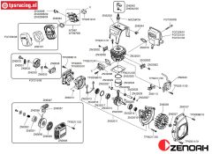 Bouwtekening Zenoah G320