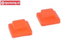 FG7340/09 Siliconen motor stopknop hoes, 2 st.