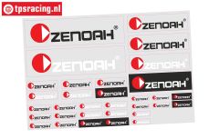ZN8000 Powered by Zenoah Stickers, 1 st.
