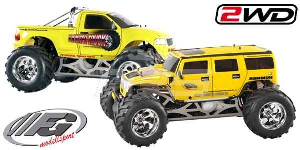 Bouwtekening FG Monster-Hummer 2WD
