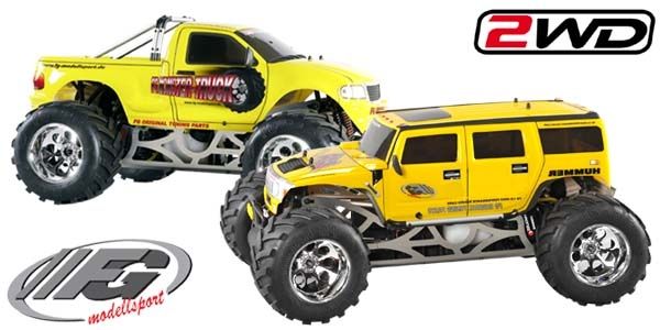 Bouwtekening FG Monster-Hummer 2WD