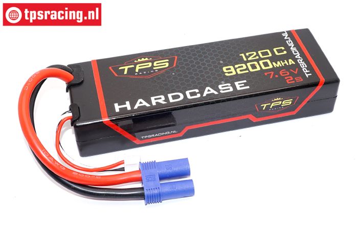 TPS9200HC LiPo accu Hardcase 9200 mAh 7,6 Volt-120C, 1 st.