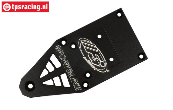 FG69286 Black Edition Alu-Voor as plaat 1/5 4WD, 1 st.