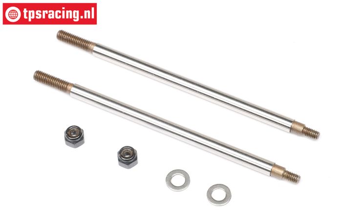 LOS-1833 LOSI LMT 2.0 Schokd. stang L72 mm, 2 st.