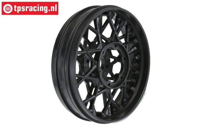 PRO282003 PROMOTO Supermoto Voor velg zwart, 1 st.
