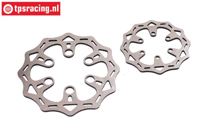Pro-Line Euro Stijl stalen Remschijf voor/achter voor de LOSI MX en SM modellen PRO642000