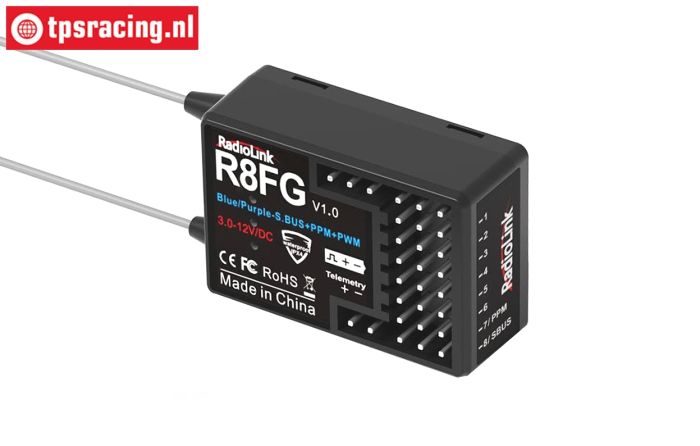 RADIOLINK R8FG V1.0 2.4 Gig. ontvanger, 1 st.