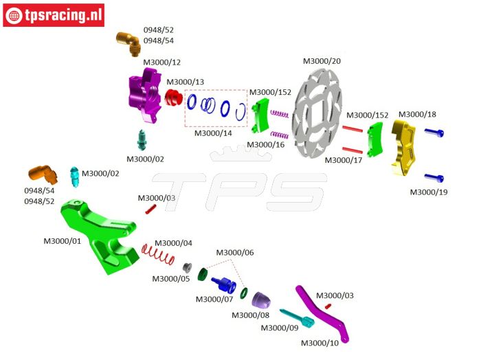 Bouwtekening Mecatech M3000