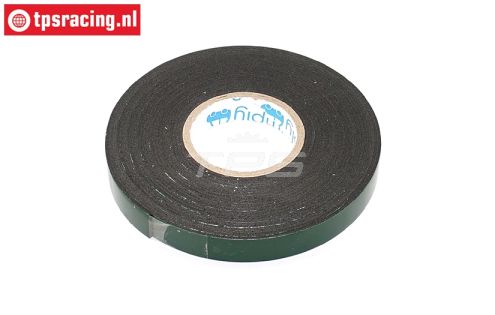TPS00125 HQ Dubbelzijdig tape, B12 mm - L5 mtr, 1 st.