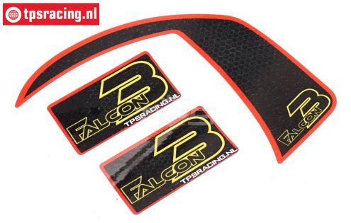 TPS2023/10 Falcon3 motor stickers liggend, 1 st