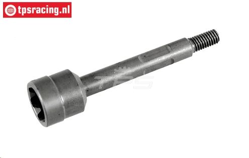 FG6079/01 Wiel as achter kogel-aandrijving M6-L74 mm, 1 St.