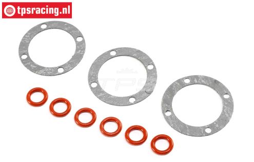 LOS242036 Differentieel pakking-O-ring LMT Truck, set.