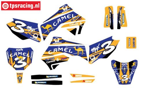 CS0980/38 PROMOTO stickers Camel Max Biaggi, set