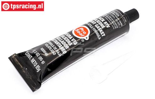 TPS0313/10 Pro-Seal siliconen rubber zwart 85 gr, 1 St.