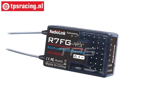 RADIOLINK R7FG V1.4 2.4 Gig. ontvanger, 1 st.
