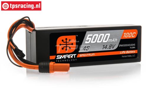SPMX50004S100H5 4S Smart LiPo Hard Case 5000 mHa-100C, 1 st.