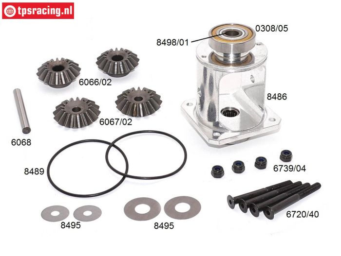 Bouwtekening FG Alu-Differentieel FG68405