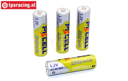 TPS2800 PICELL AA 2800 mAh 1,2 Volt, 4 st.