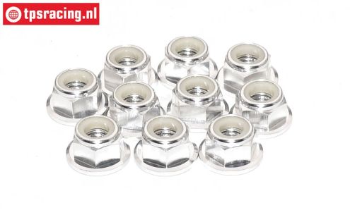 TPS1225/03 Alu borgmoer M5 Zilver, 10 st.