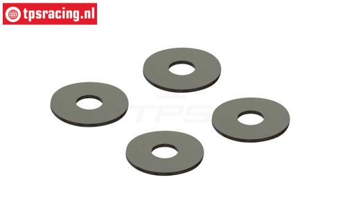 ARA709051 ARRMA ring Ø3,4-Ø10-D0,5 mm, 4 st.