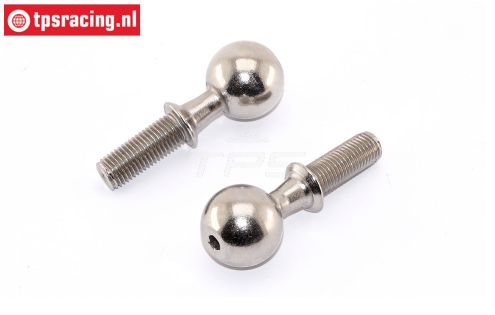 ARA330657 ARRMA Gewricht kogel M6/Ø14-H37 mm, 2 st.
