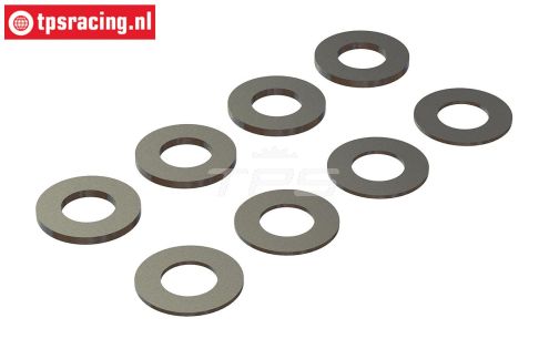 ARA330737 ARRMA Pas ringen Ø6,2-Ø11,8 mm, Set
