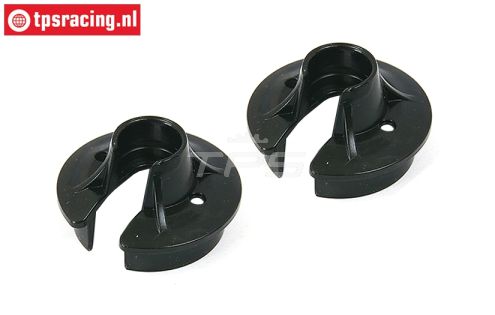 BWS51080 Schokdemper schotel Ø33 mm, 2 st.