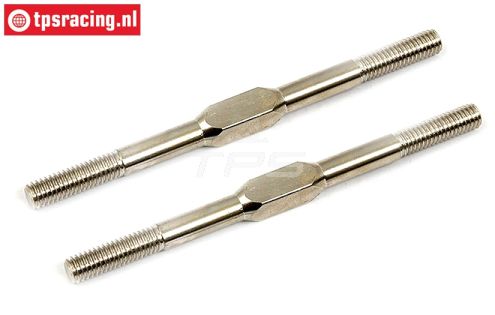 BWS55017 Instelstang M6- L96 mm BWS-LOSI, 2 st