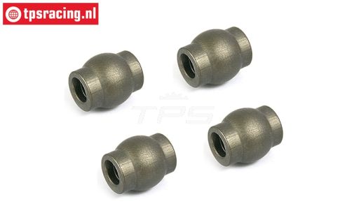 BWS55038/01 Aluminium Kogels Ø10/Ø4-H11 mm BWS-LOSI, 4 st.