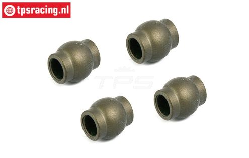 BWS55038 Aluminium Kogels Ø10/Ø5-H11 mm BWS-LOSI, 4 st.