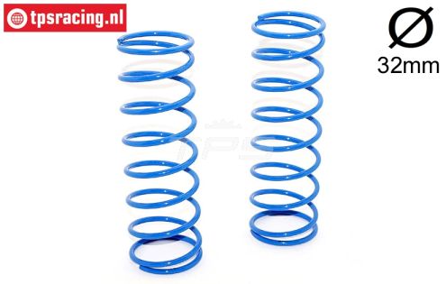 BWS55050/01B Schokdemper veer blauw Ø3,0-L115, 2 st.