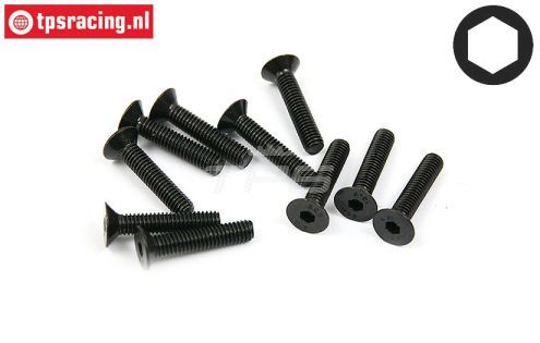 BWS56036 Inbus verzonken M4-L25 mm, 10 st.