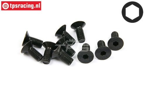 BWS56037 Inbus verzonken M5-L12 mm, 10 st.