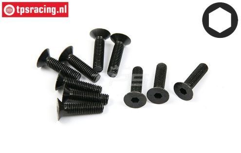 BWS56038 Inbus verzonken M5-L20 mm, 10 st.