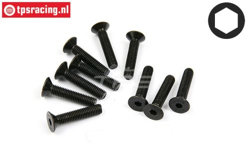 BWS56039 Inbus verzonken M5-L25 mm, 10 st.