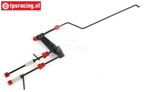 BWS59045R Gas-Rem stang Rood 15T BWS-LOSI, Set