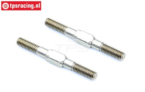 BWS65002 Instelstang M6-L66 mm BWS 5B, 2 st