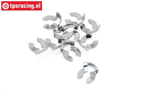 TPS150/04 Snel wissel clips met grip, Ø4 mm, 10 st
