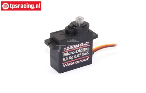 TPS1230MG-D Digi Micro Servo waterdicht 5,9 kg-25T, 1 st.