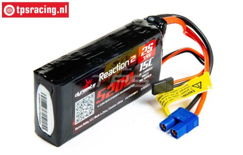DYNB52213 2S LiPo accu Reaction 5200 mAh, 1 st.
