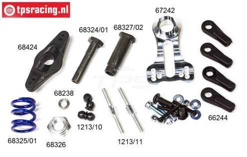 FG1212 Servo-saver compleet 80°, 1/5, Set