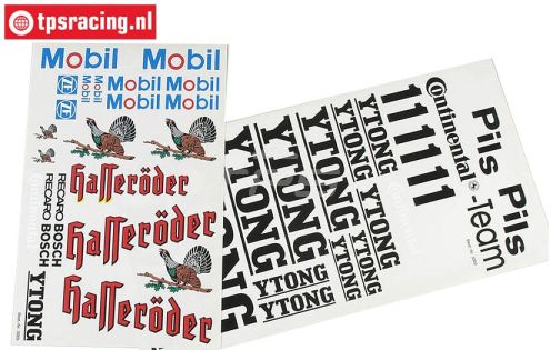 FG3069 Team Stickers Atego Truck, Set