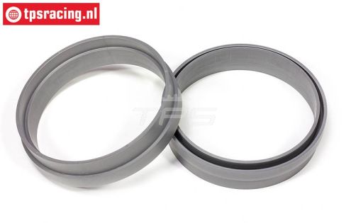 FG3106 1/6 Velg verbreding Zilver Ø120-B27 mm, 2 St.