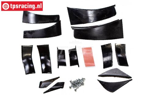 FG4154 Windgeleide platen Audi A4 DTM, Set