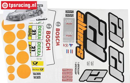 FG4156 Team Stickers Audi A4 Albers, Set