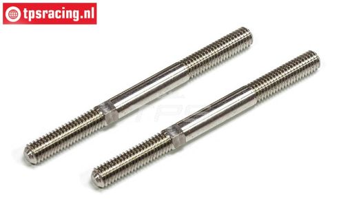 FG4516 Titanium Instelstang M6 L/R-L65 mm, 2 St.